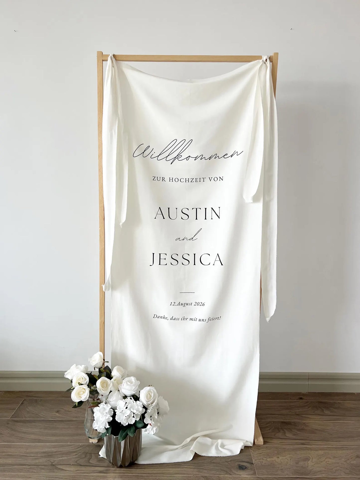 Personalised Wedding Welcome Sign