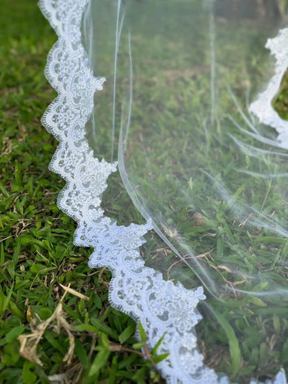 Romantic Voile Wedding Backdrop