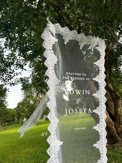 Romantic Voile Wedding Backdrop